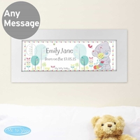 Tiny Tatty Teddy Cuddle Bug Name Frame