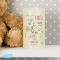 Tiny Tatty Teddy Dream Big Pink Nightlight LED Candle