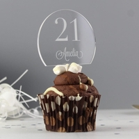 Traditional Big Age Cake Topper