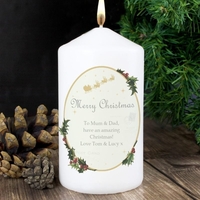 Traditional Christmas Candle