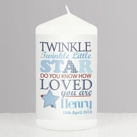 Twinkle Boys Candle