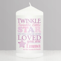 Twinkle Girls Candle