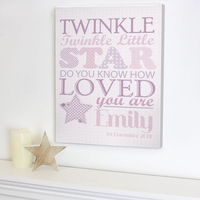 Twinkle Girls Canvas