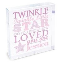Twinkle Girls Large Crystal Token