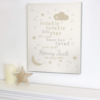 Twinkle Twinkle Canvas