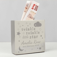 Twinkle Twinkle Square Money Box