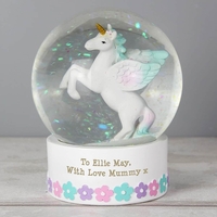 Unicorn Snow Globe