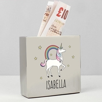 Unicorn Square Money Box