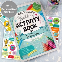Wedding Activity Book with Stickers