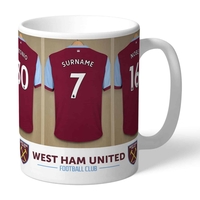 West Ham United FC Dressing Room Mug