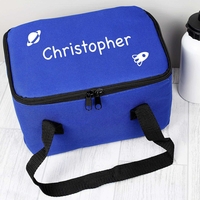 White Rocket Lunch Bag