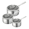 Kuhn Rikon - Allround 3pc Saucepan Set