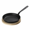Kuhn Rikon - Black Star Iron Rosti Frying Pan 19cm & Coaster
