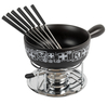 Kuhn Rikon - Cheese Fondue Set Swiss black 23cm