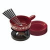 Kuhn Rikon - Cheese Fondue Set Swiss Red Clay