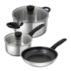 Kuhn Rikon - Classic Induction cookware set 3pc,  saucepan,  casserole,  non-stick frying pan