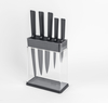 Kuhn Rikon - Colori®+ Knife & Block 6pc Set grey