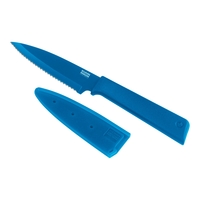 Kuhn Rikon - Colori®+ Serrated Paring Knife blue