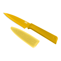 Kuhn Rikon - Colori®+ Serrated Paring Knife yellow