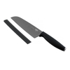 Kuhn Rikon - Colori® Titanium Santoku Knife Black