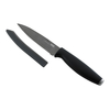 Kuhn Rikon - Colori® Titanium Serrated Paring Knife Black