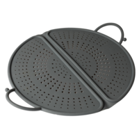 Kuhn Rikon - Foldable Splatter Guard Silicone Ø 30cm Grey