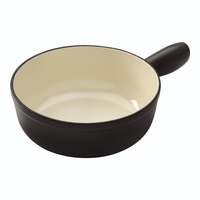 Kuhn Rikon - Fondue Pot Induction Cast Iron-24 cm-Black