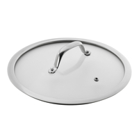 Kuhn Rikon - Glass Lid With Stainless Steel Handle Fits Allround,  Peak & Easy Pro 22cm