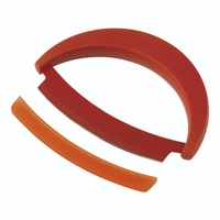 Kuhn Rikon - Mezzaluna Knife Red