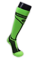 Breedwell Hybred Neon Socks - Neon Green Nylon One Size