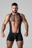 Locker Gear Mesh Singlet - Blue Nylon L
