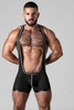 Locker Gear Mesh Singlet - White Nylon L
