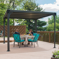 10x10 Palram Canopia Milano 3000 Garden Gazebo