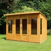 10x8 Mercia Helios Contemporary Wooden Summerhouse