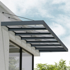 21â8 x 4â7 Palram Canopia Sophia XL 7000 Grey Clear Door Canopy (6.6m x 1.4m)