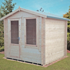 2.5x2.5m Log Cabin Base Kit