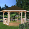 3.3x3.3m (11'x11') Palmako
Betty Garden Pavilion - Luxury
Gazebo