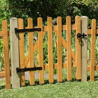 3ft High Forest Contemporary Pale Gate