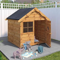 4x4 Mercia Snug Childrens/ Kids Wooden Garden Playhouse