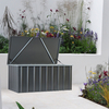 5x3 Lotus Anthracite Grey Cushion Storage Box