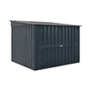 6x6 Globel Anthracite Grey Metal Bicycle Store