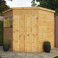 7 x 7 Mercia Shiplap Corner Shed (2m x 2m)