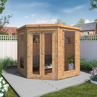 7x7 Mercia Premier Corner Wooden Summerhouse