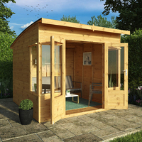 8x8 Mercia Helios Contemporary Wooden Summerhouse