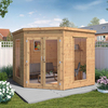 8x8 Mercia Premier Corner Wooden Summerhouse