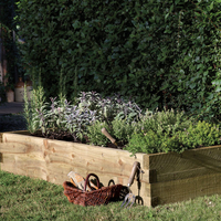 Forest Caledonian Rectangular Raised Bed 6