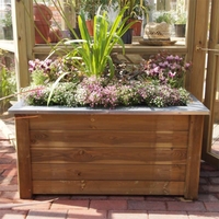 Forest Cambridge Wooden Garden Planter 3