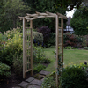 Forest Classic Dome Top Wooden Garden Pergola Arch 4
