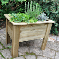Forest Deep Root Wooden Garden Planter 3