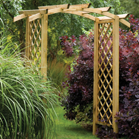 Forest Genoa Wooden Garden Arch 6